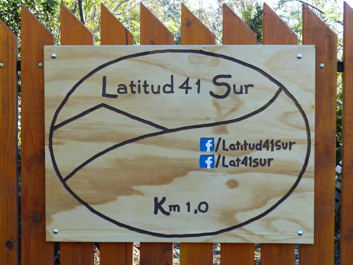 Cabanas Latitud 41 Sur Quillaipe Luaran gambar