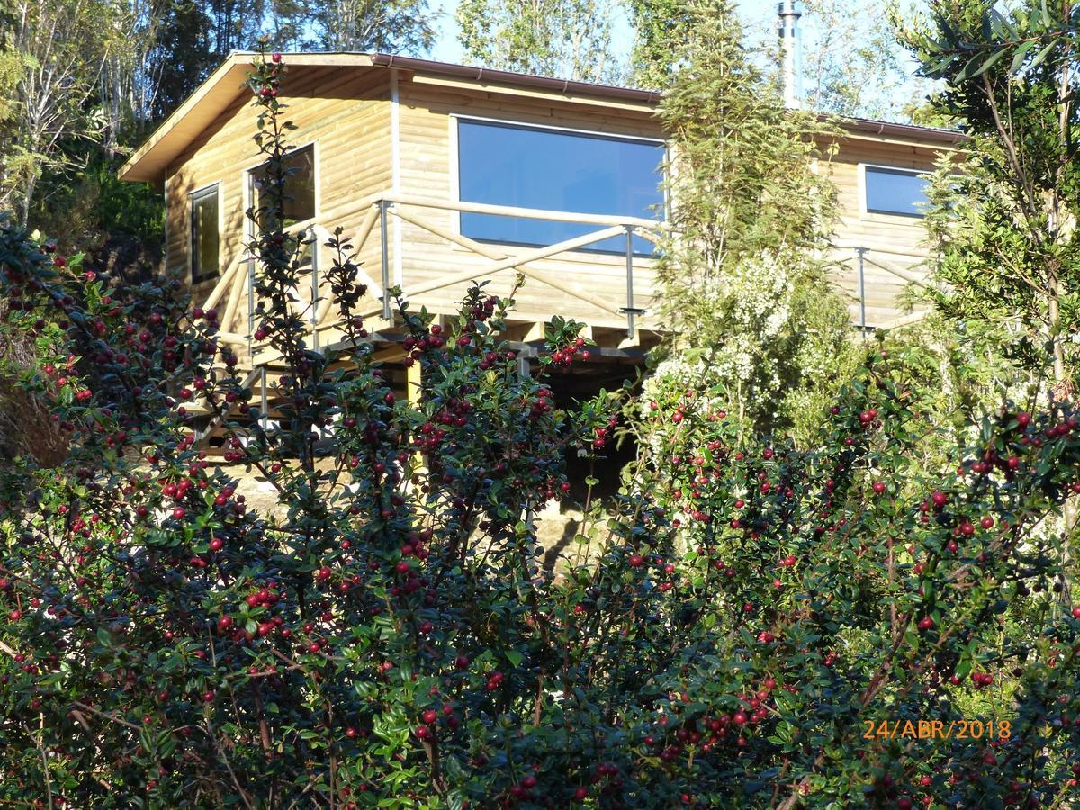 Cabanas Latitud 41 Sur Quillaipe Luaran gambar